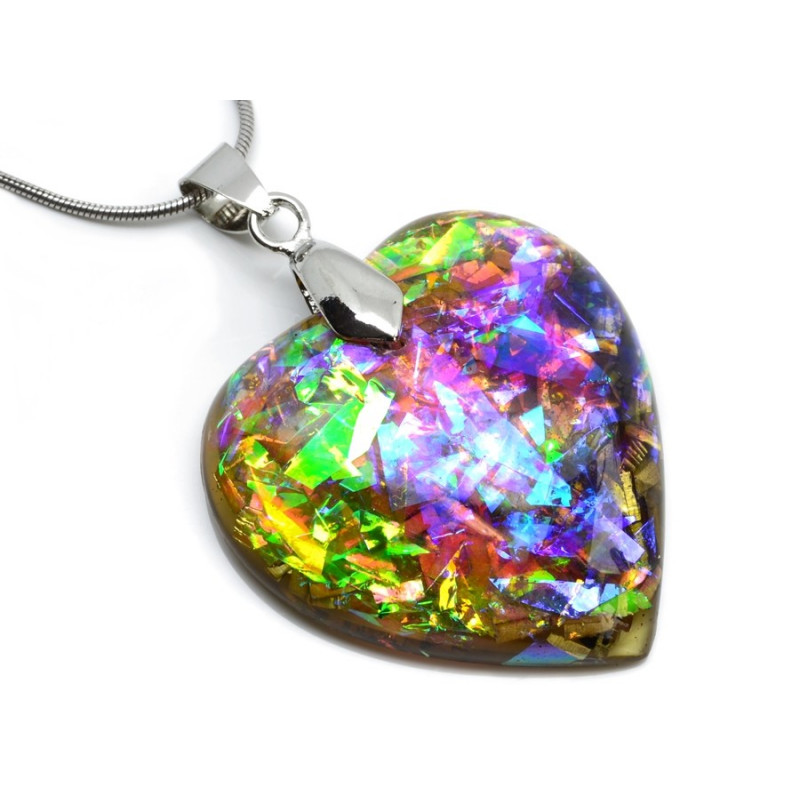 Přívěsek orgonitové srdce